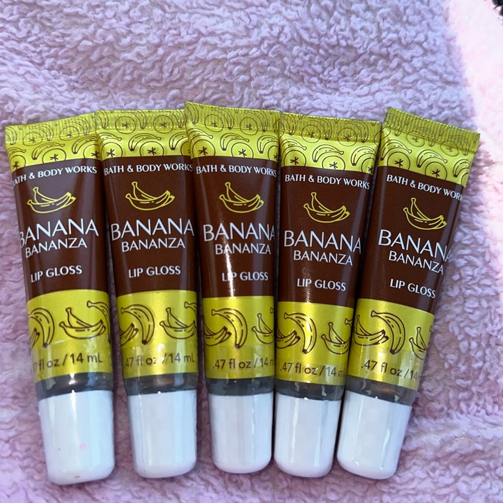 BBW 5pc Banana Bananza Lip gloss